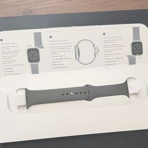 Dark Gray Apple Watch Band